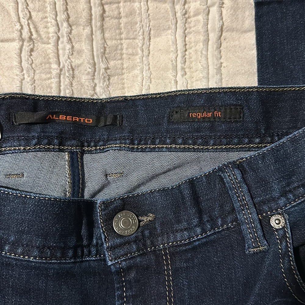 NWT Alberto Dark Jeans - Picture 7 of 8
